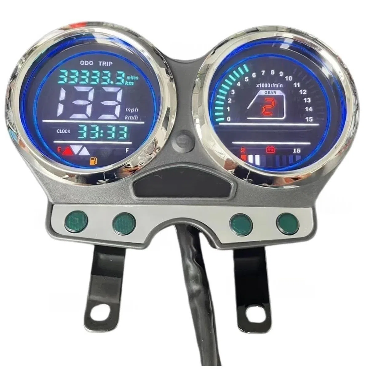 moto Medidor distancia Instrumento Para Suzuki GT125 EN125 EN150