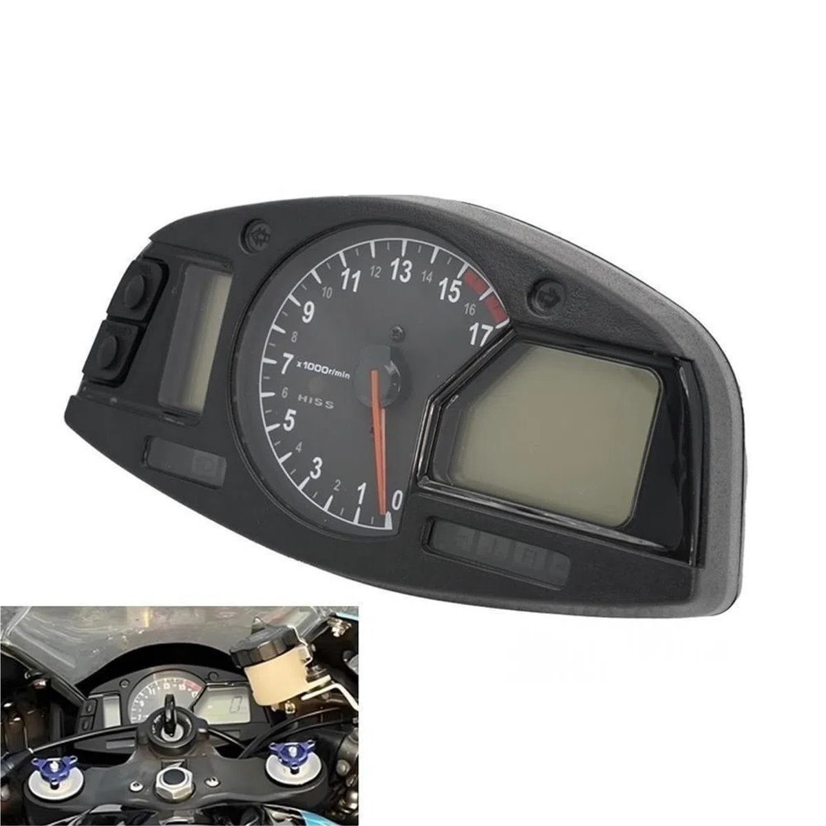 moto Medidor distancia Instrumento Para Honda CBR600 RR F5 2007-2012