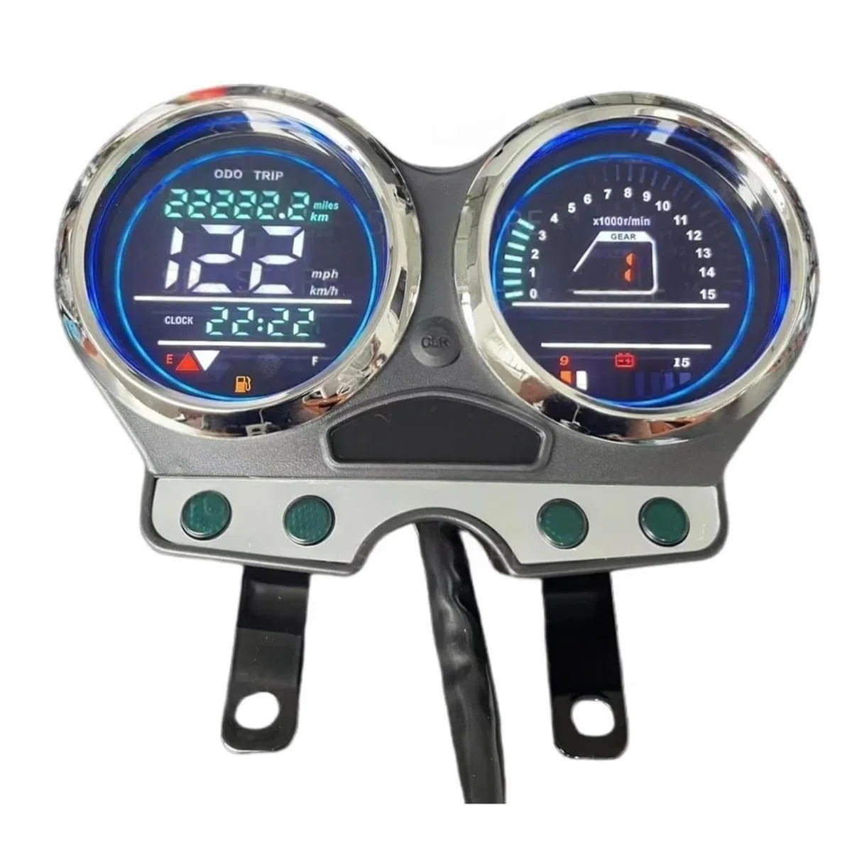 moto Medidor distancia Instrumento Para Suzuki GT125 EN125 EN150