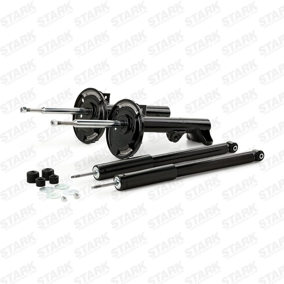 STARK SKSA-0133157 4x Amortiguador Delantero Trasero Compatible con MERCEDES-BENZ Clase C Sedán W203