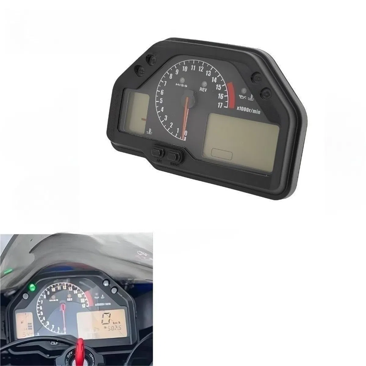 moto Medidor distancia Instrumento Para Honda CBR600 RR F5