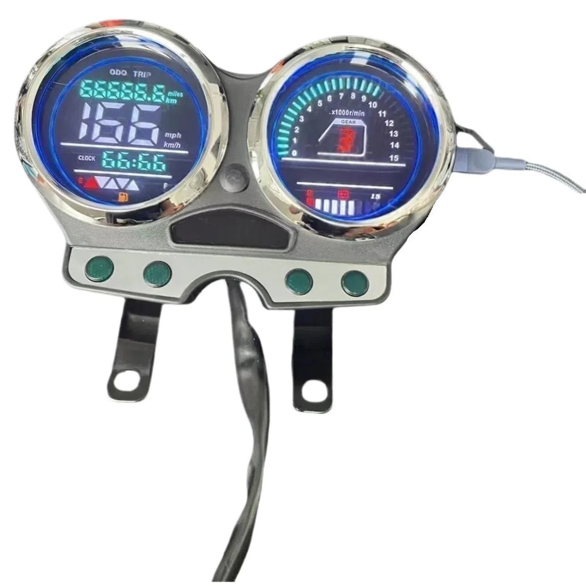 moto Medidor distancia Instrumento Para Suzuki GT125 EN125 EN150