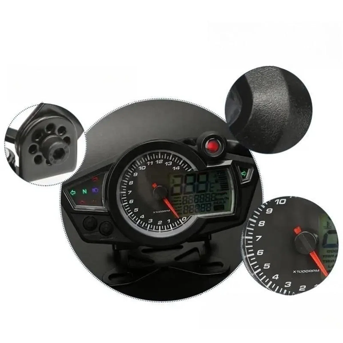 Medidor distancia moto Medidor De Motocicleta Para KOSO RX1N