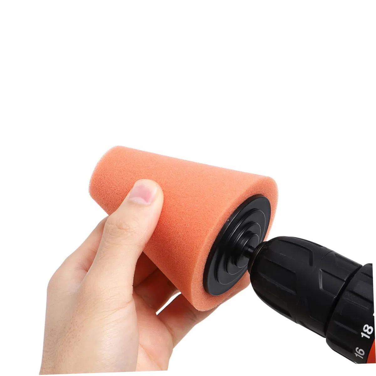 Kit De 6 Almohadillas De Pulido Para Taladro Esponja Cónica Para Pulir Ruedas De Coche Moto Y Bicicleta Fácil De Usar Para Detallado Profesional