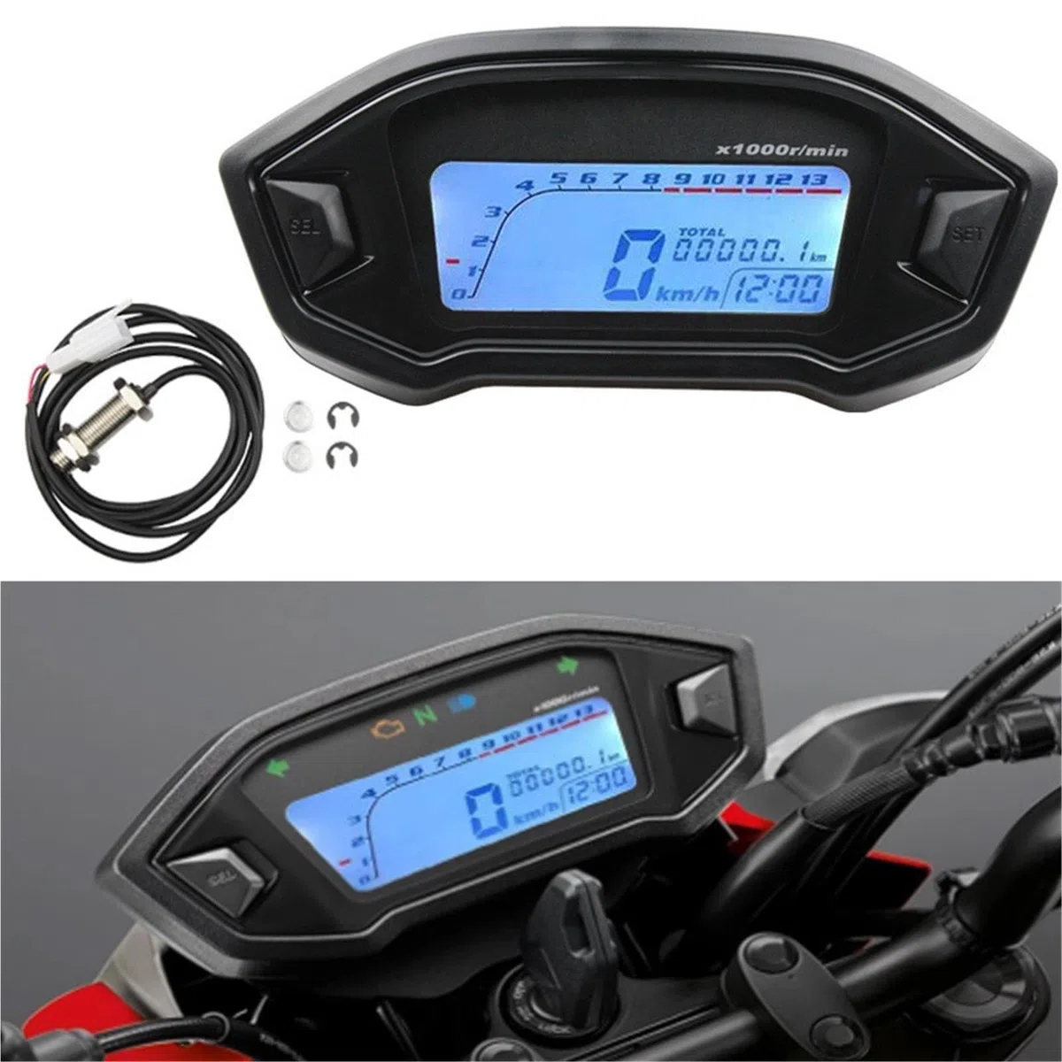 moto Medidor distancia Instrumento Para Honda Grom MSX125