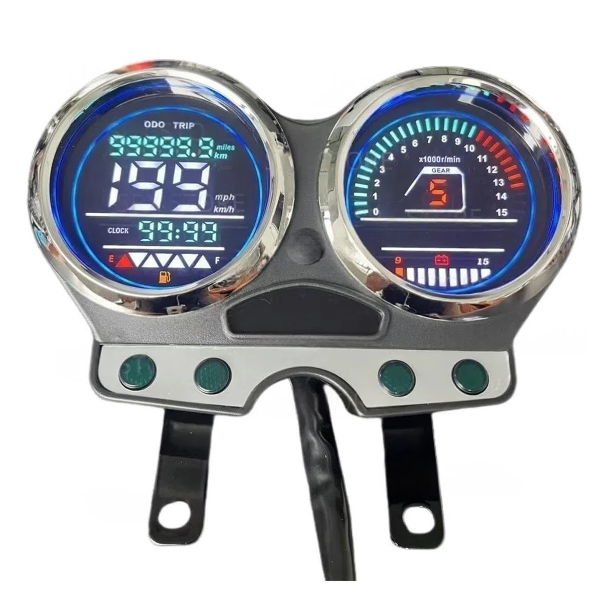 moto Medidor distancia Instrumento Para Suzuki GT125 EN125 EN150